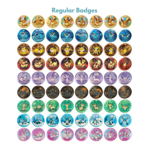Pokemon Terastal Grand Crystal Gathering badge set