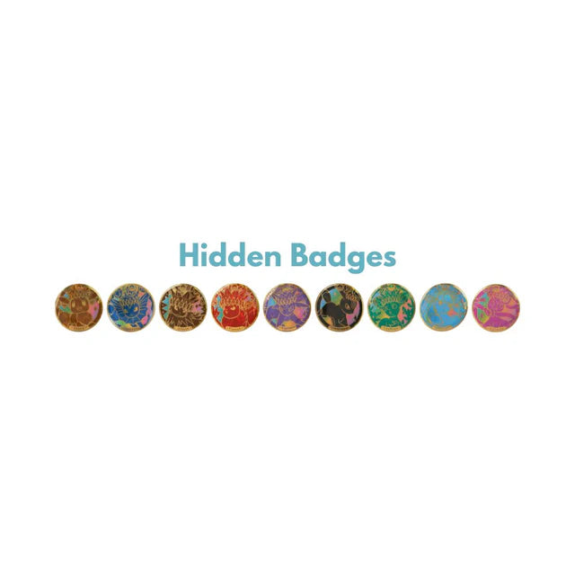 Pokemon Terastal Grand Crystal Gathering badge set